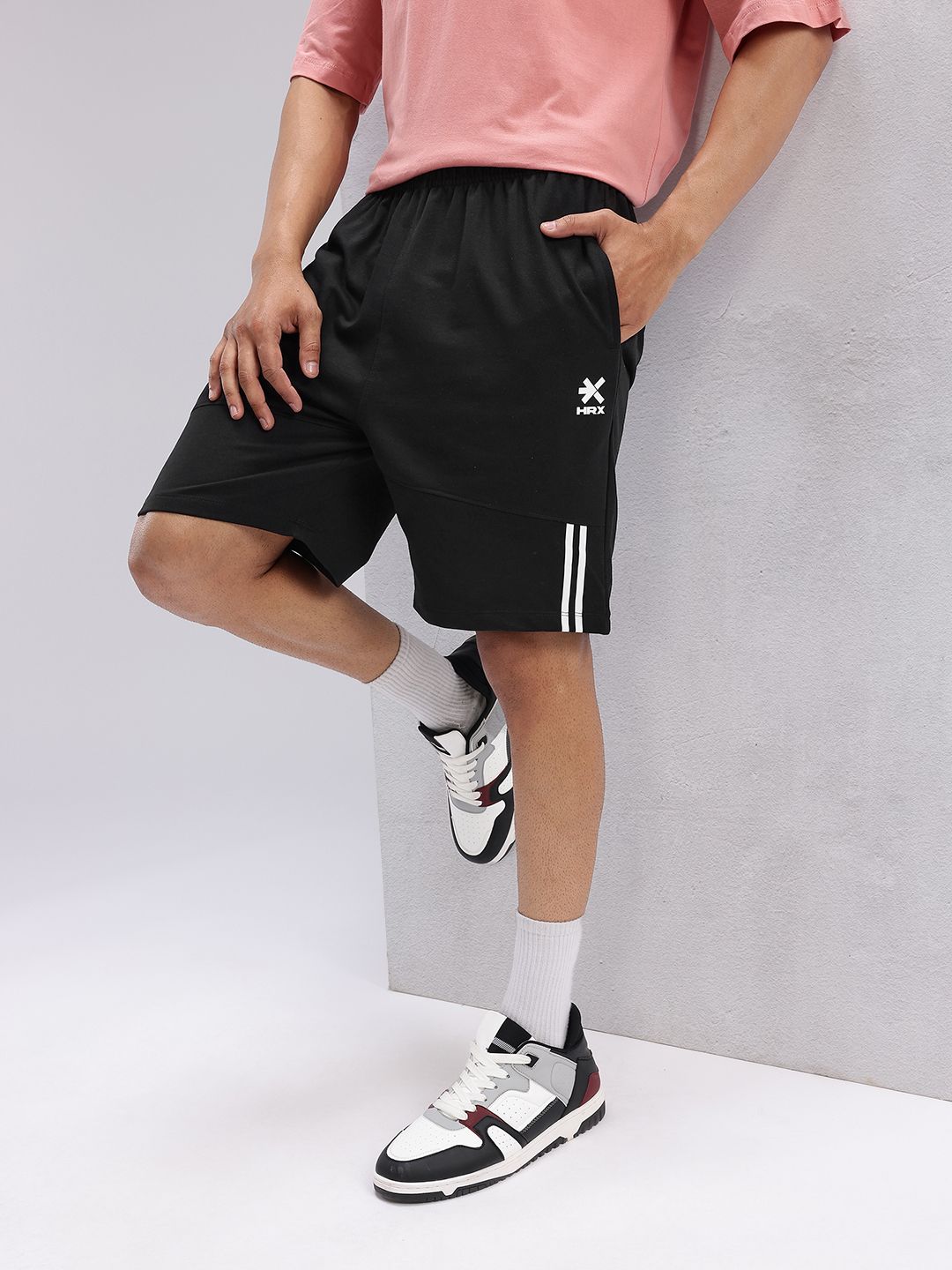 HRX by Hrithik Roshan Men Mid-Rise Lifestyle Shorts-picture-35