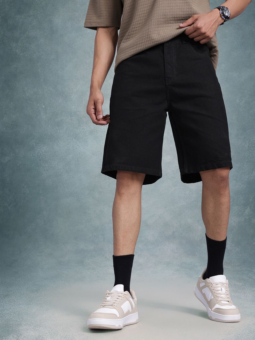 The Roadster Life Co. Mid-Rise Relaxed Fit Jorts-picture-23