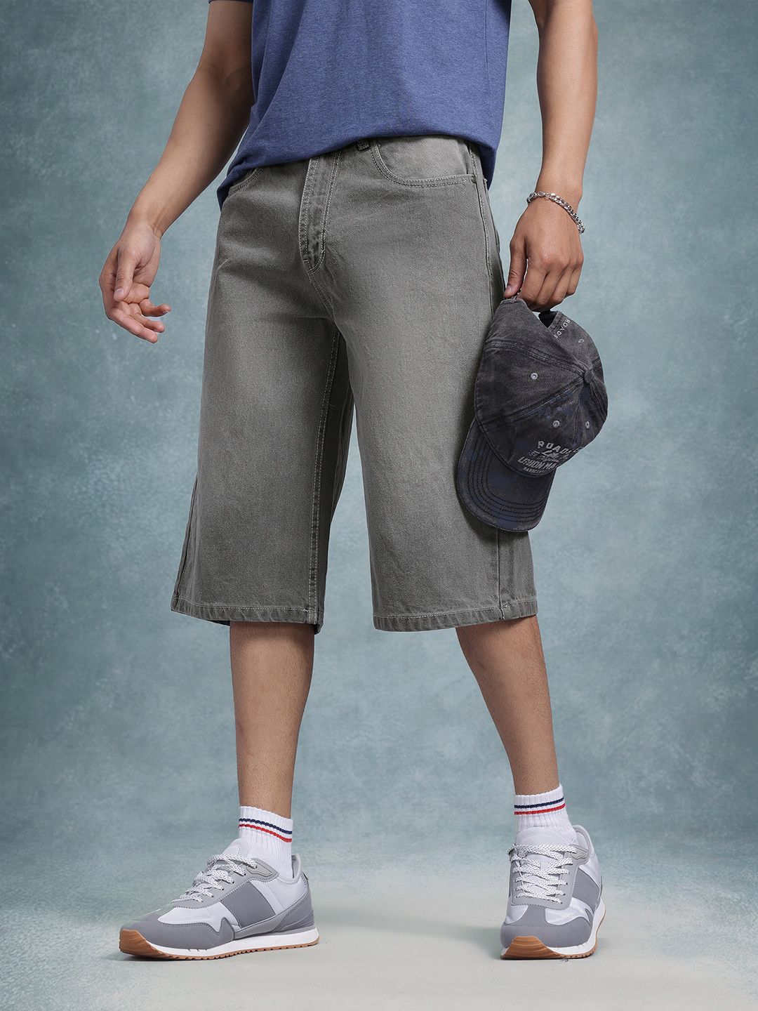 The Roadster Life Co. Men Relaxed Fit Jorts-picture-56