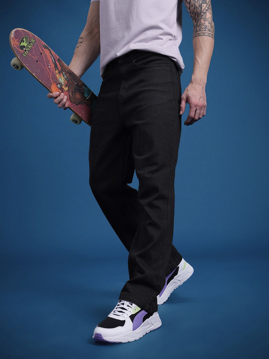 The Roadster Life Co. Men Relaxed Fit Stretchable Jeans-picture-23