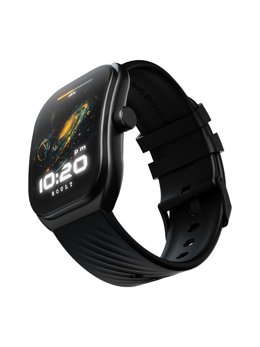 Boult Trail Raven Black 2.01" Curved HD Display Smart Watch