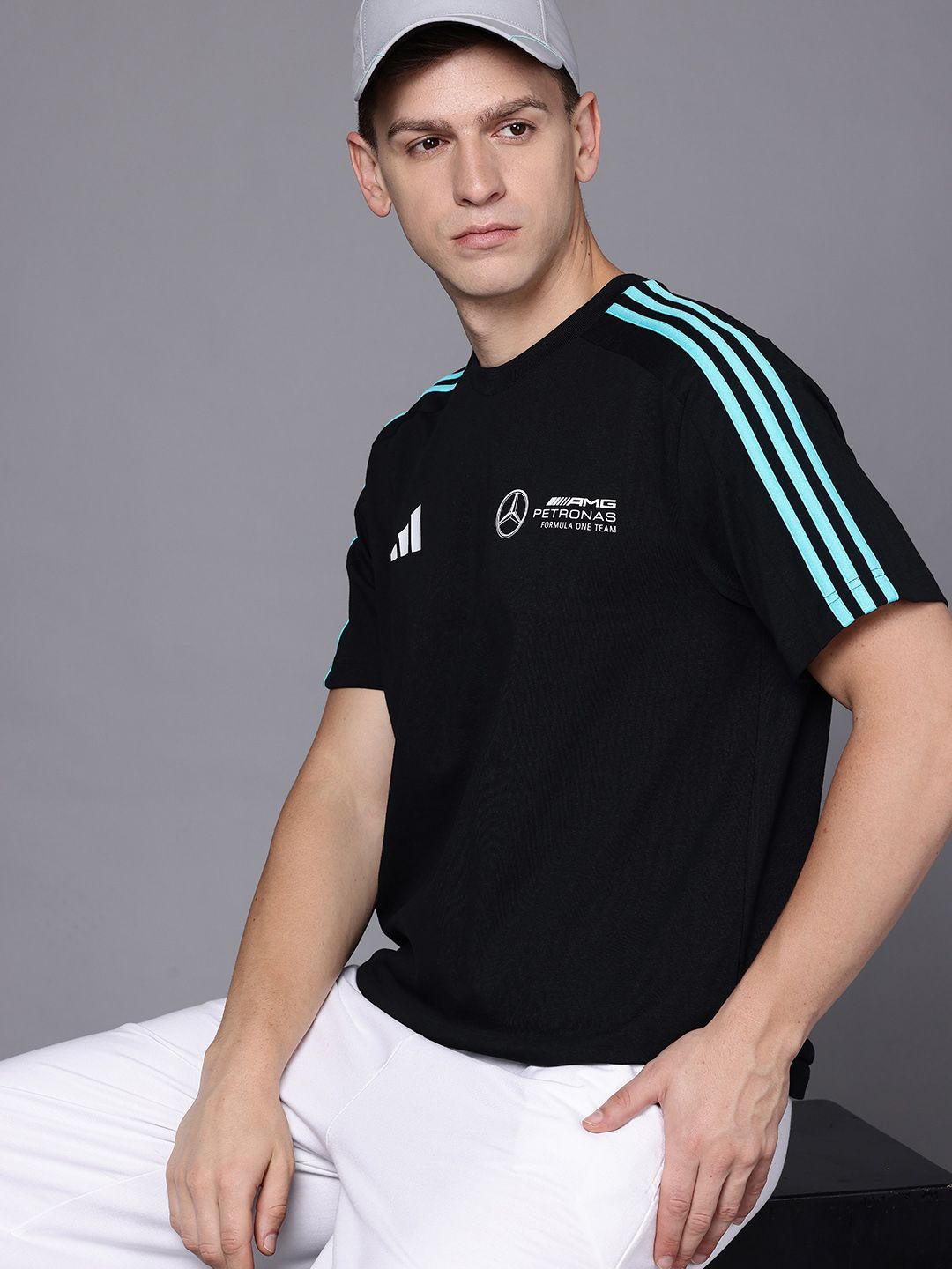 ADIDAS Mercedes AMG Petronas One Team DNA T-shirt-picture-38