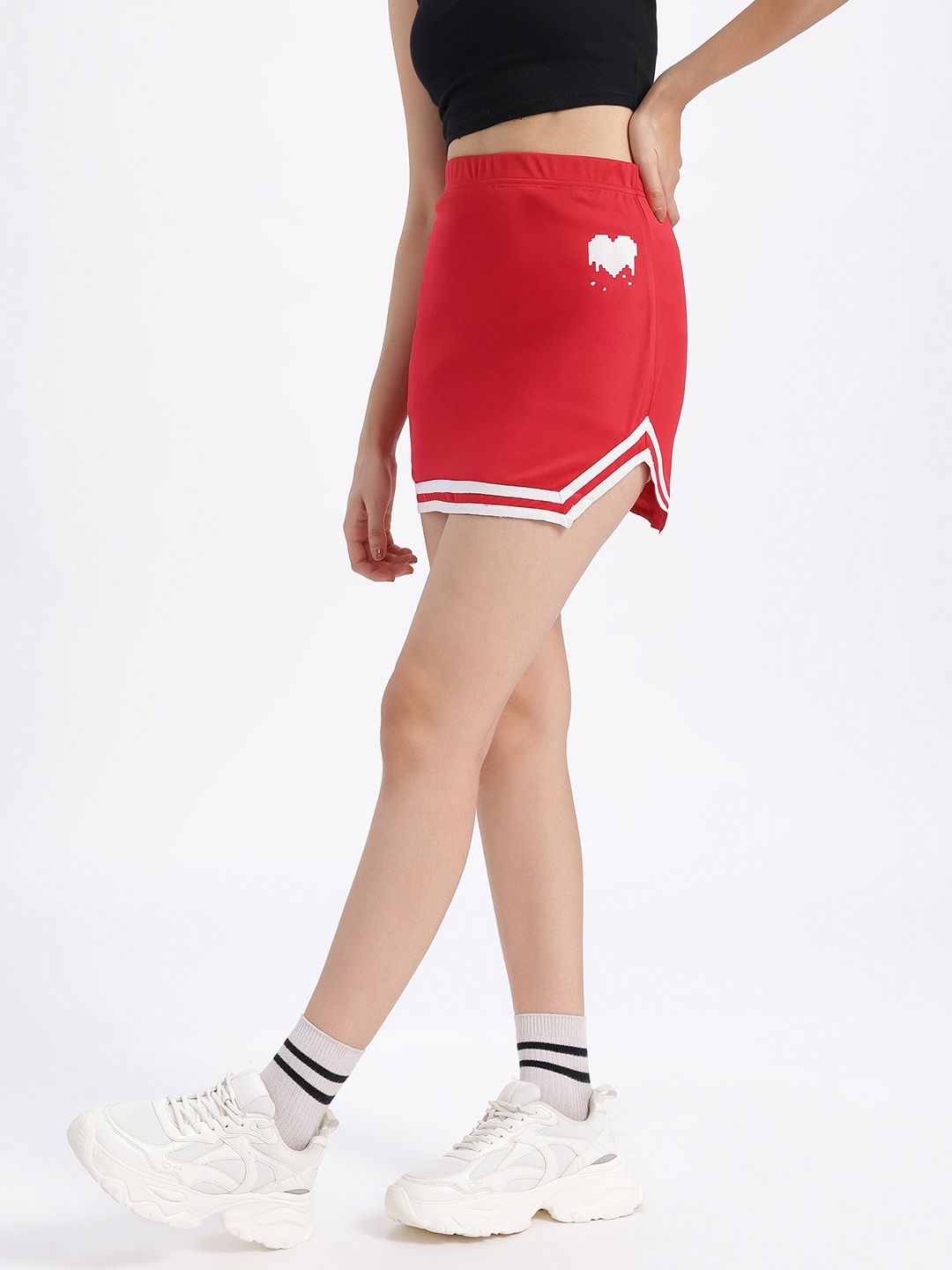 glitchez Edge Elixir Taped Pencil Mini Skirt-picture-38