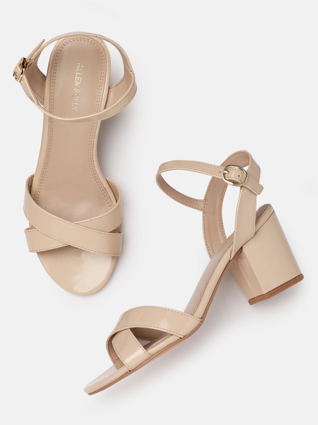 Allen Solly Open Toe Block Heels-picture-38