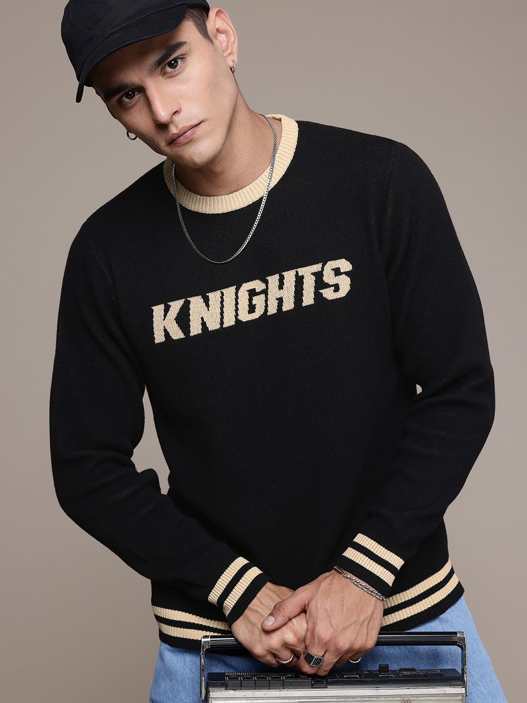 The Roadster Lifestyle Co. Men Typography Printed Pullover-picture-17