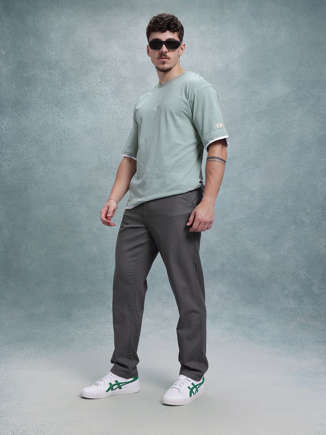 Buy The Roadster Life Co. Men Relaxed Fit Trousers - Trousers for Men ...