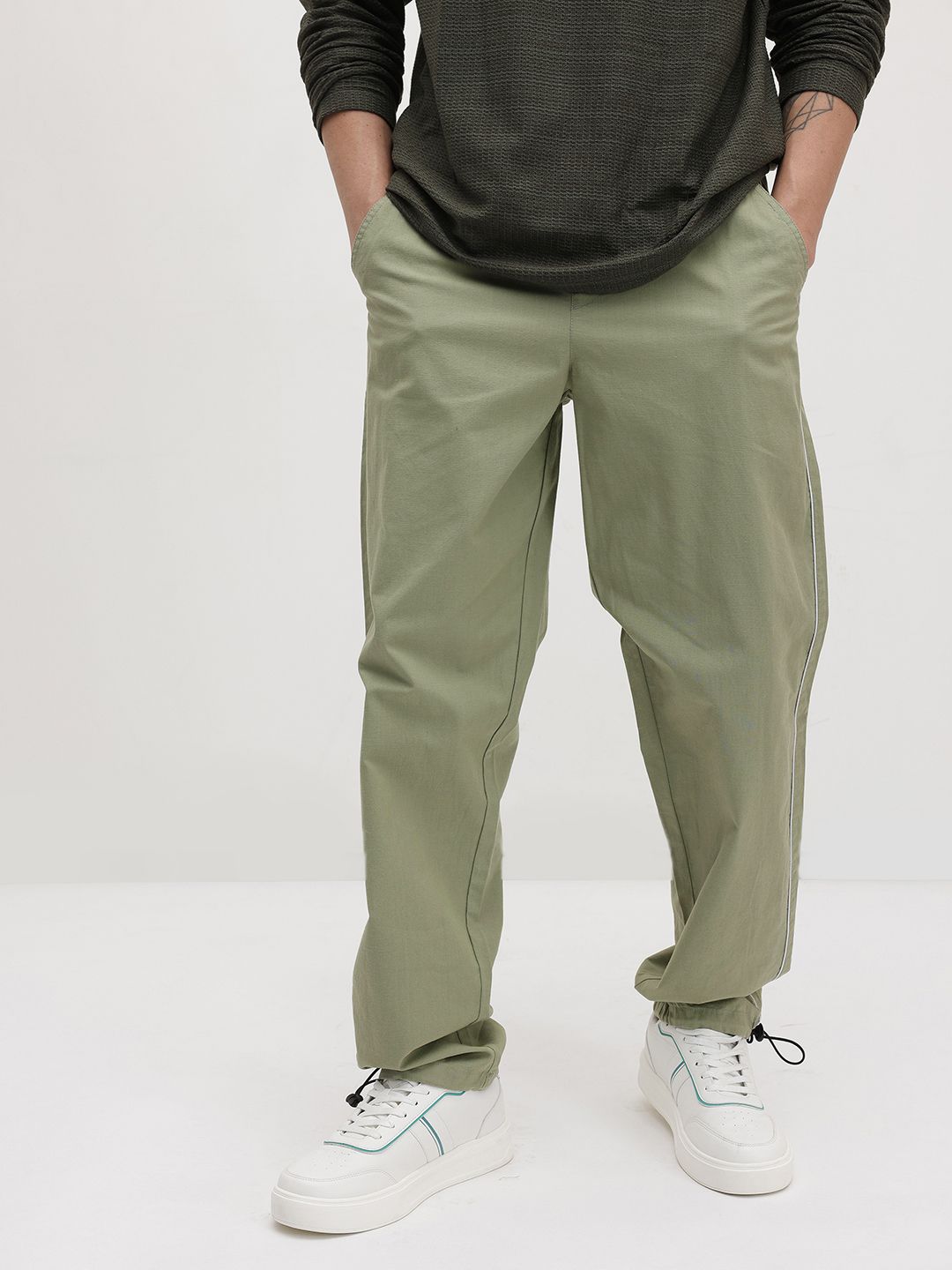 The Roadster Life co. Men Pleated Regular Trousers-picture-46