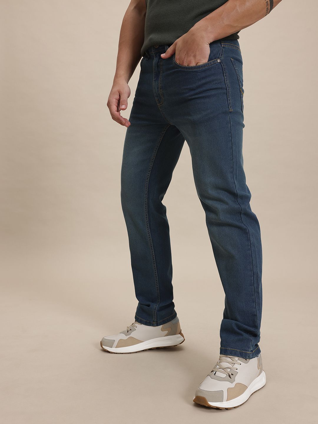 The Roadster Life Co. Men Regular Fit Mid-Rise Jeans-picture-34