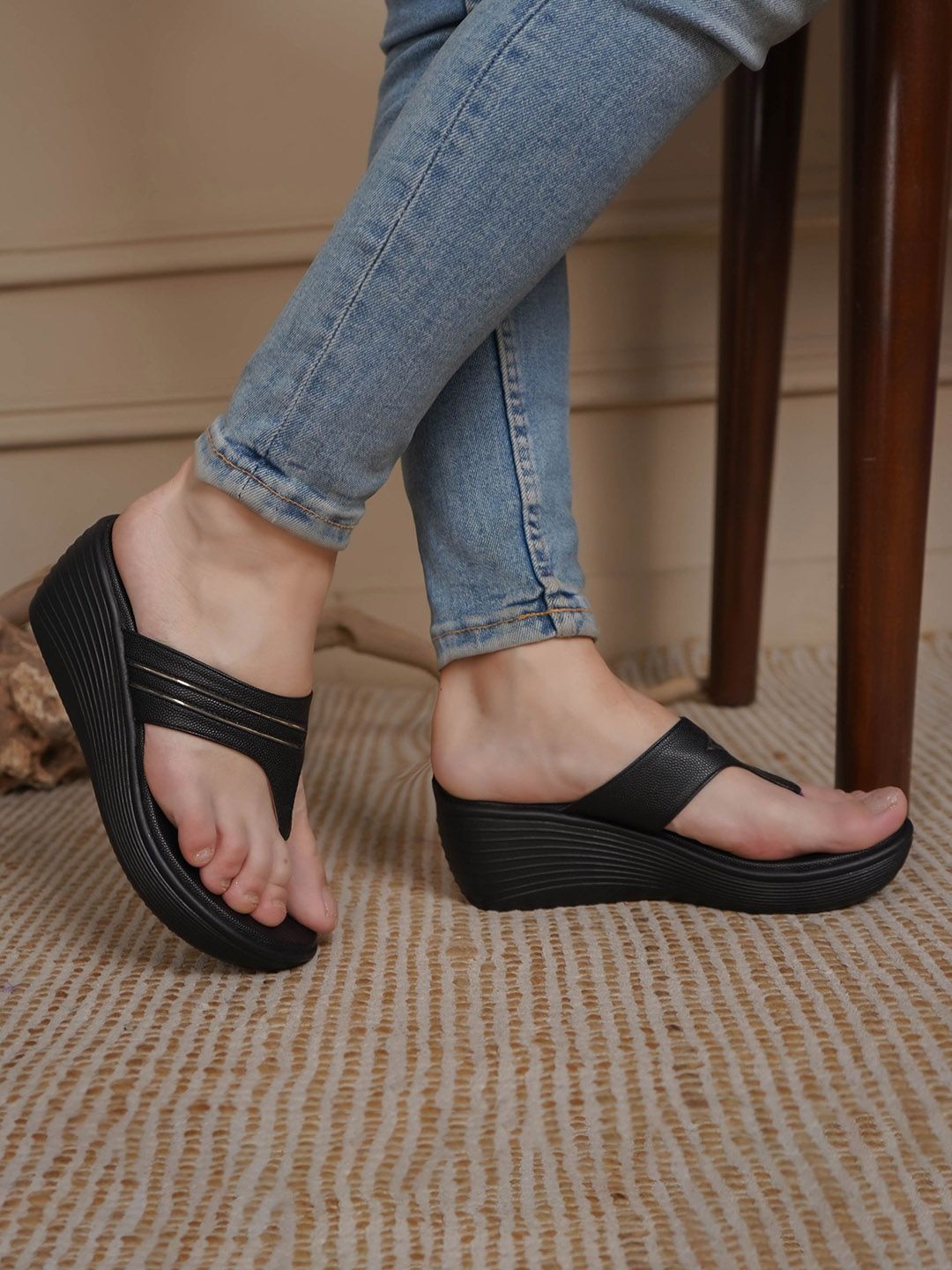 Shezone Wedge Sandals-image-13
