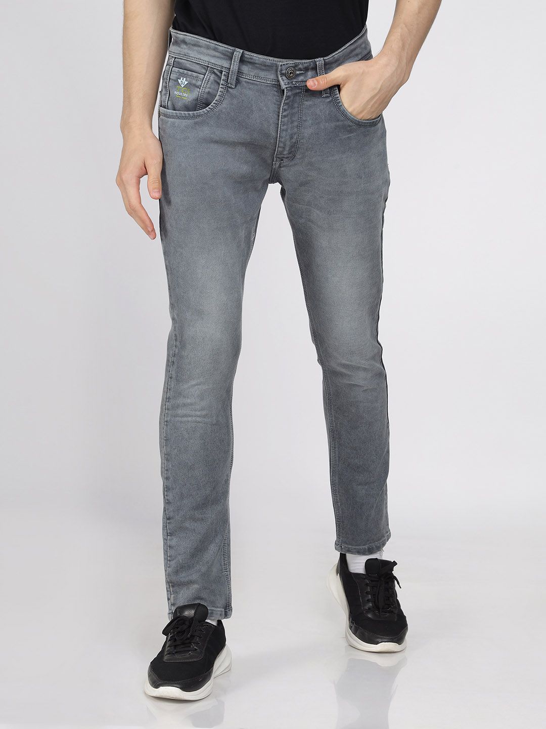 TCI Men Slim Fit Low Distress Heavy Fade Jeans-picture-37