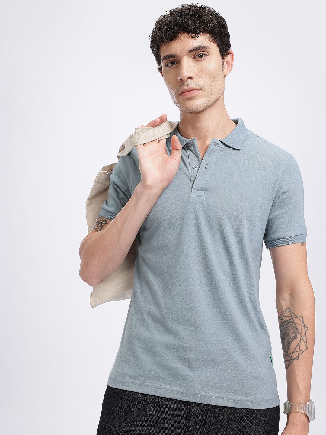 glitchez Polo Collar Regular Fit T-shirt-picture-13