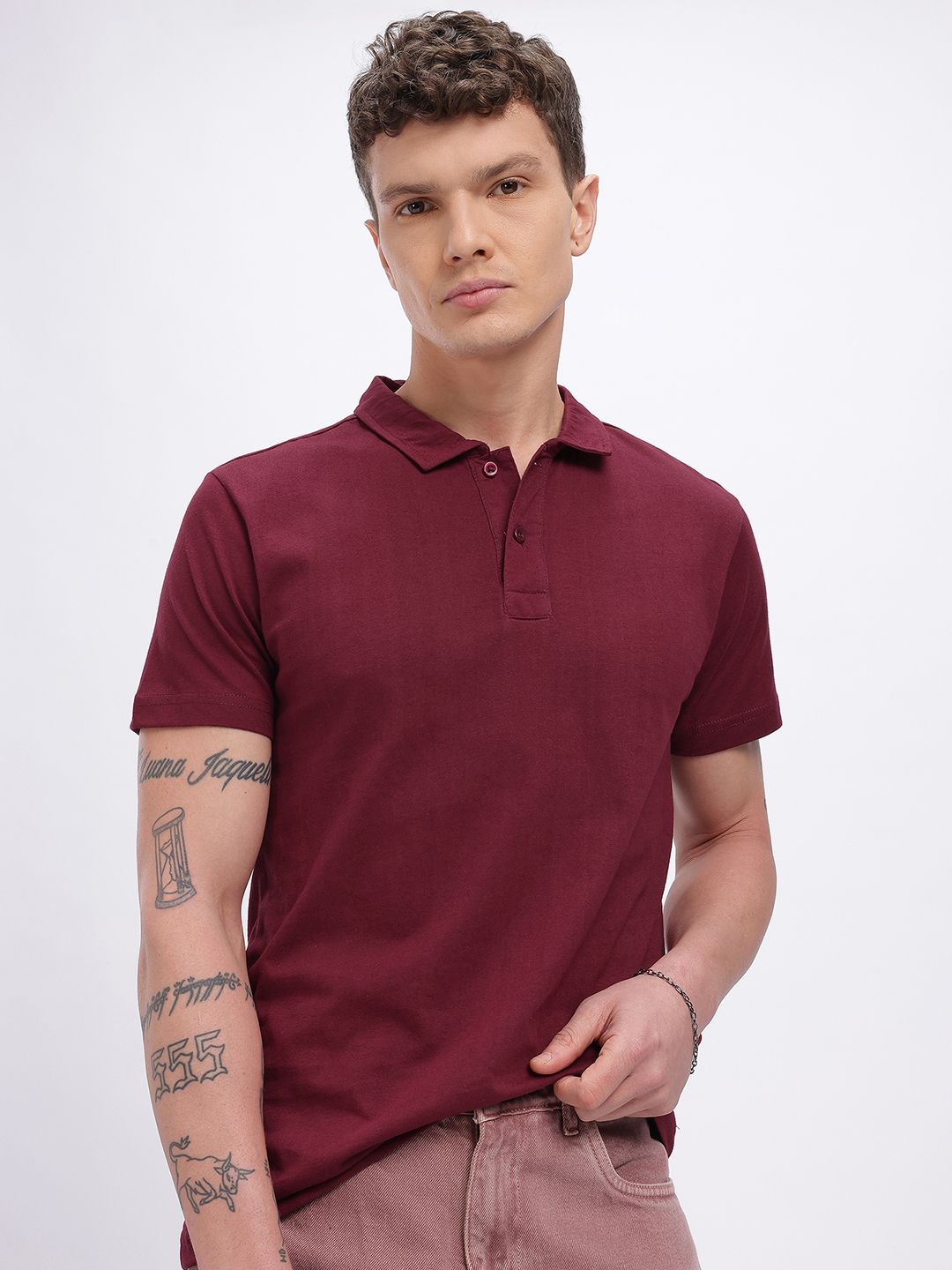 glitchez Men Polo Collar T-shirt-picture-35