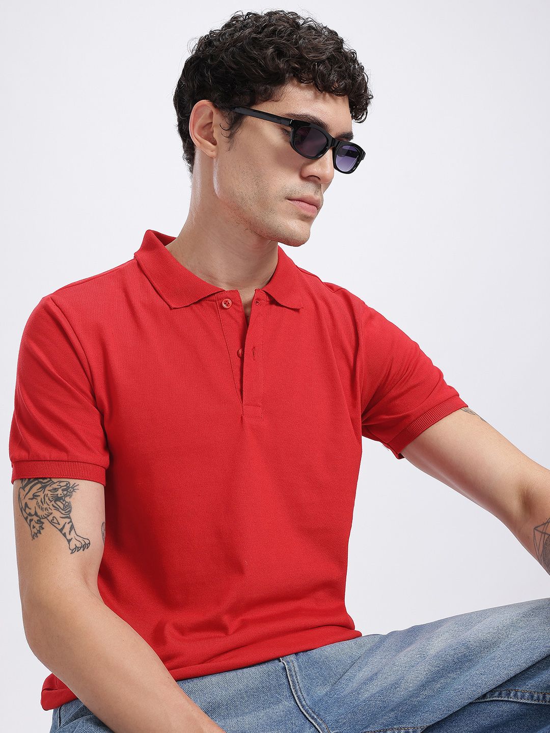 glitchez Polo Collar Regular Fit T-shirt-picture-23