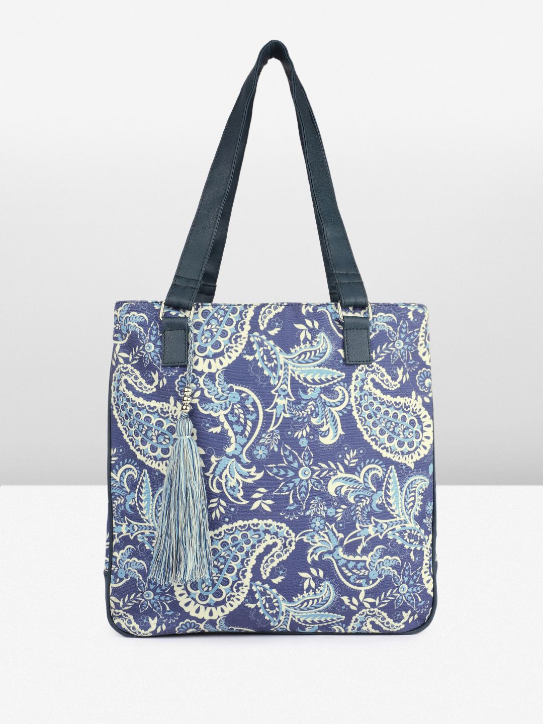 Anouk Ethnic Motifs Printed Shopper Tote Bag-picture-29