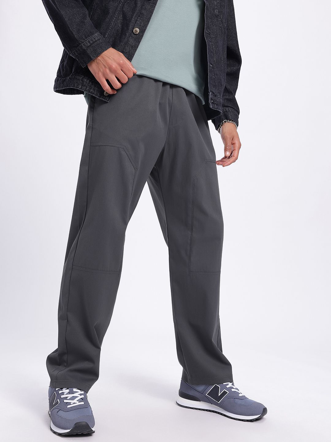 glitchez Men Comfort Casuals Straight Fit Trousers-picture-24