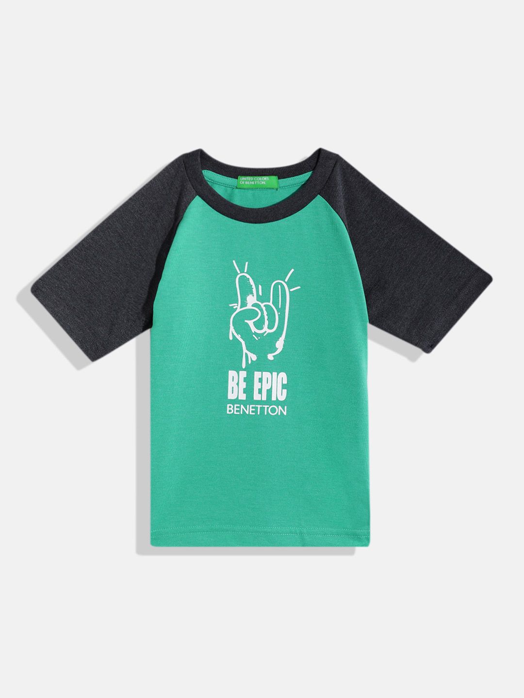 United Colors of Benetton Boys Typography Printed T-shirt-picture-41