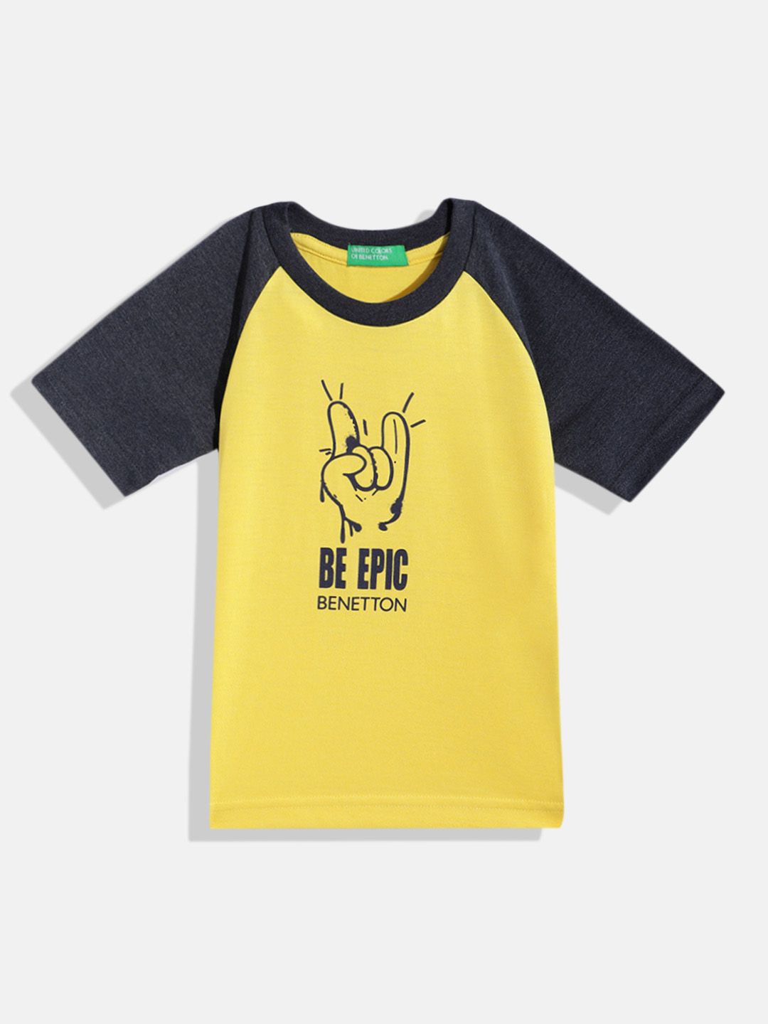 United Colors of Benetton Boys Typography & Graphic Printed T-shirt-picture-23