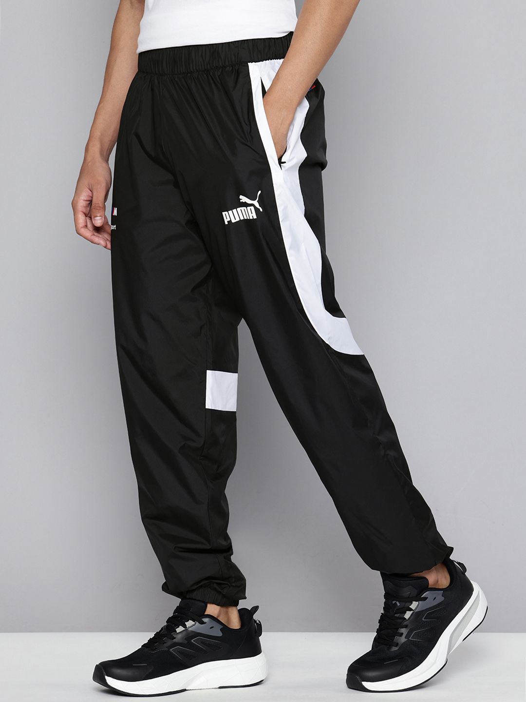 PUMA Motorsport Men BMW M MT7+ Colourblocked Joggers Track Pants-picture-26