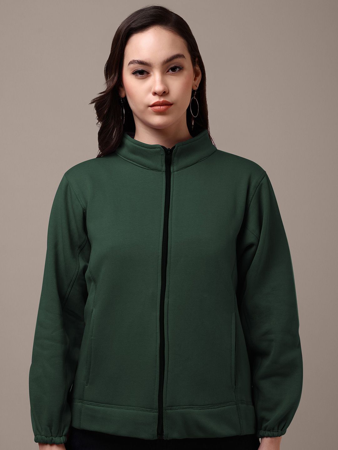 toxa HEATHEX Women Fleece Lightweight Running Open Front Jacket with Embroidered-picture-48