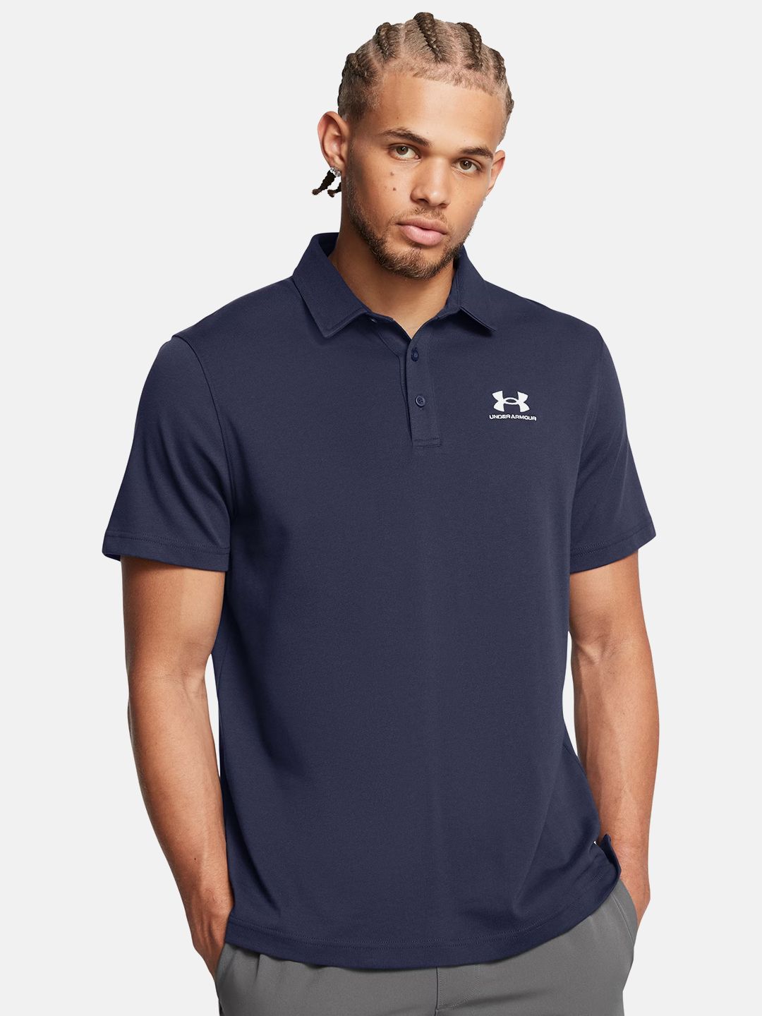 UNDER ARMOUR Icon Polo Collar Training T-shirt-image-45