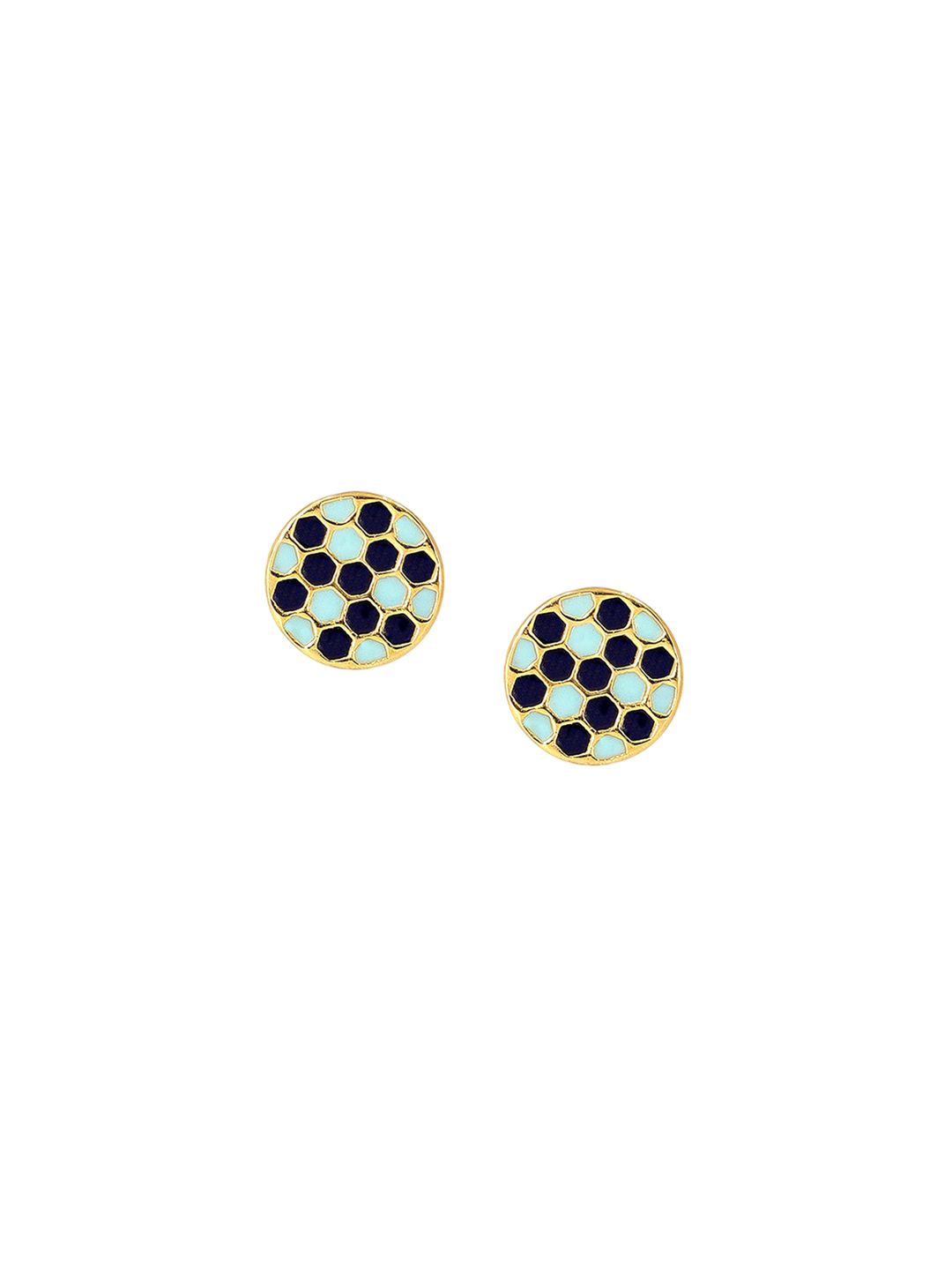 BHIMA 22K BIS Hallmark 916 Purity Yellow Gold Soccer Kids Earring-picture-30