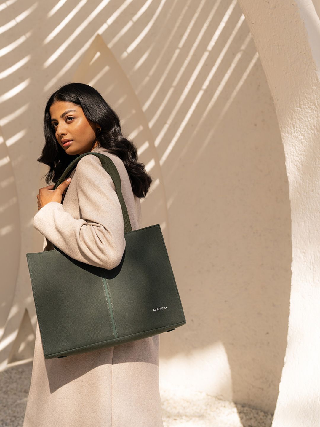 Assembly Iris Womes's Green Premium Tote Bag-picture-10