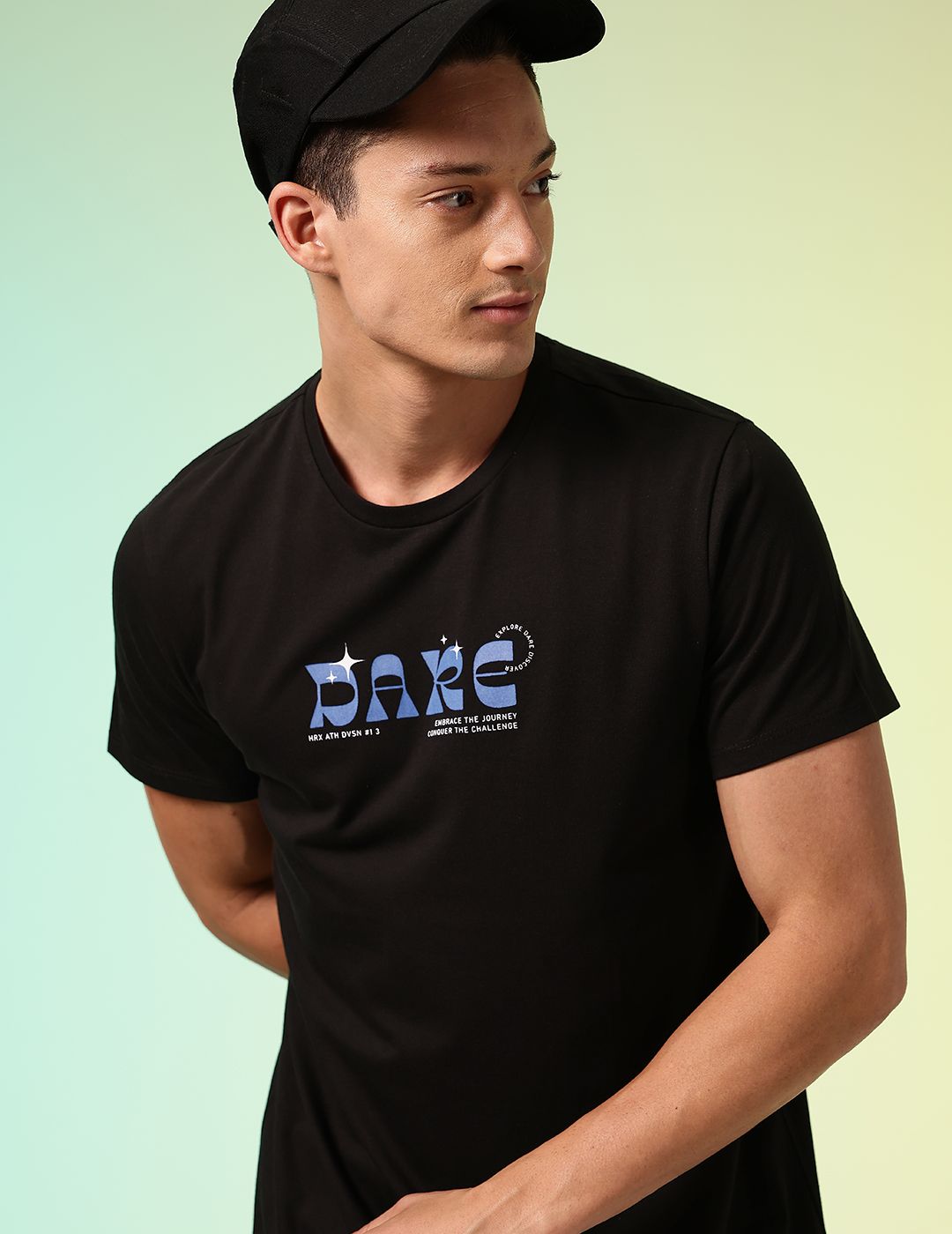 HRX by Hrithik Roshan Men Typography Printed T-shirt-picture-43