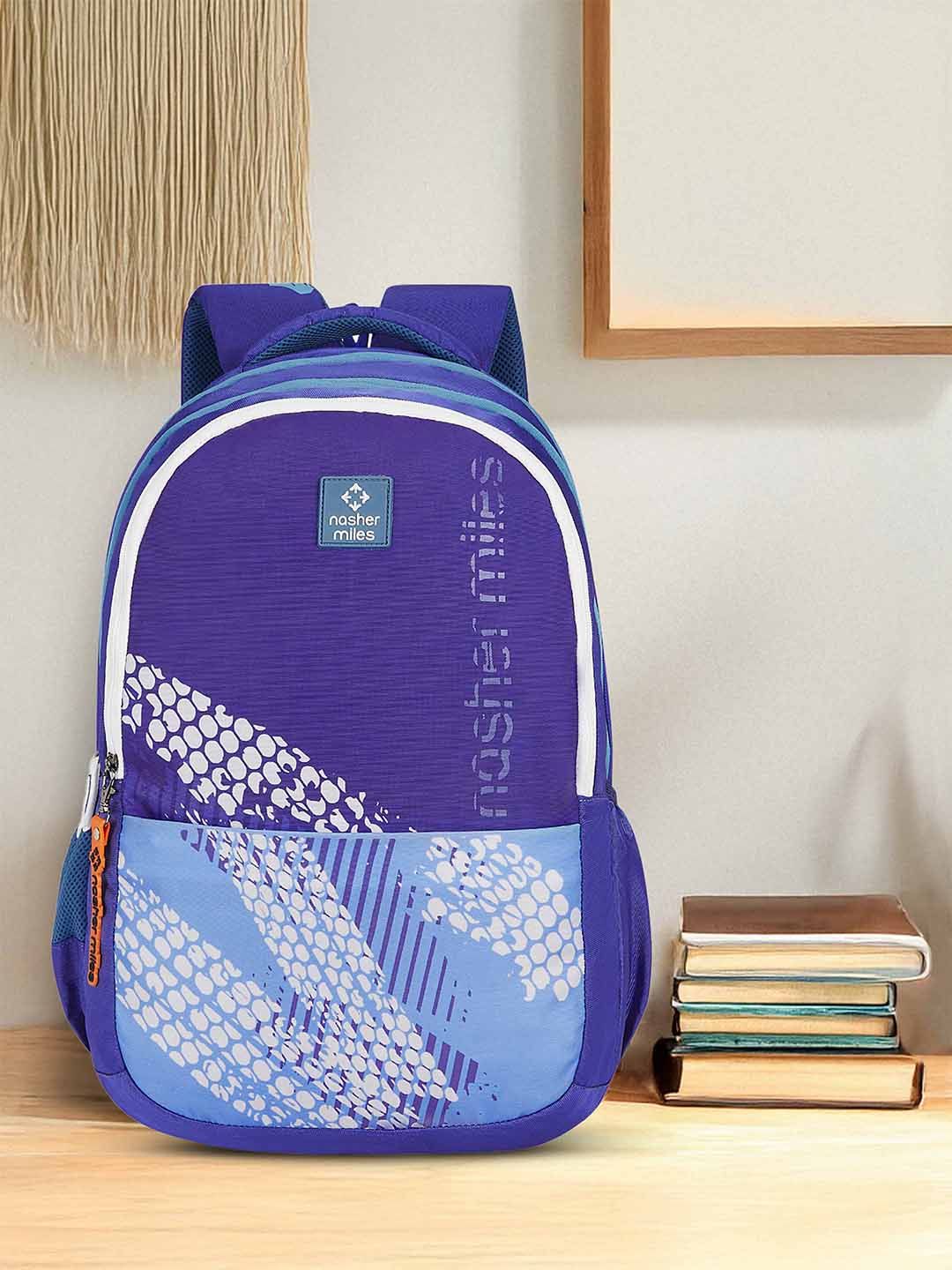 Nasher Miles Kinetics Laptop Backpack 45 Liters Polyester with Raincover (Blue)-image-30