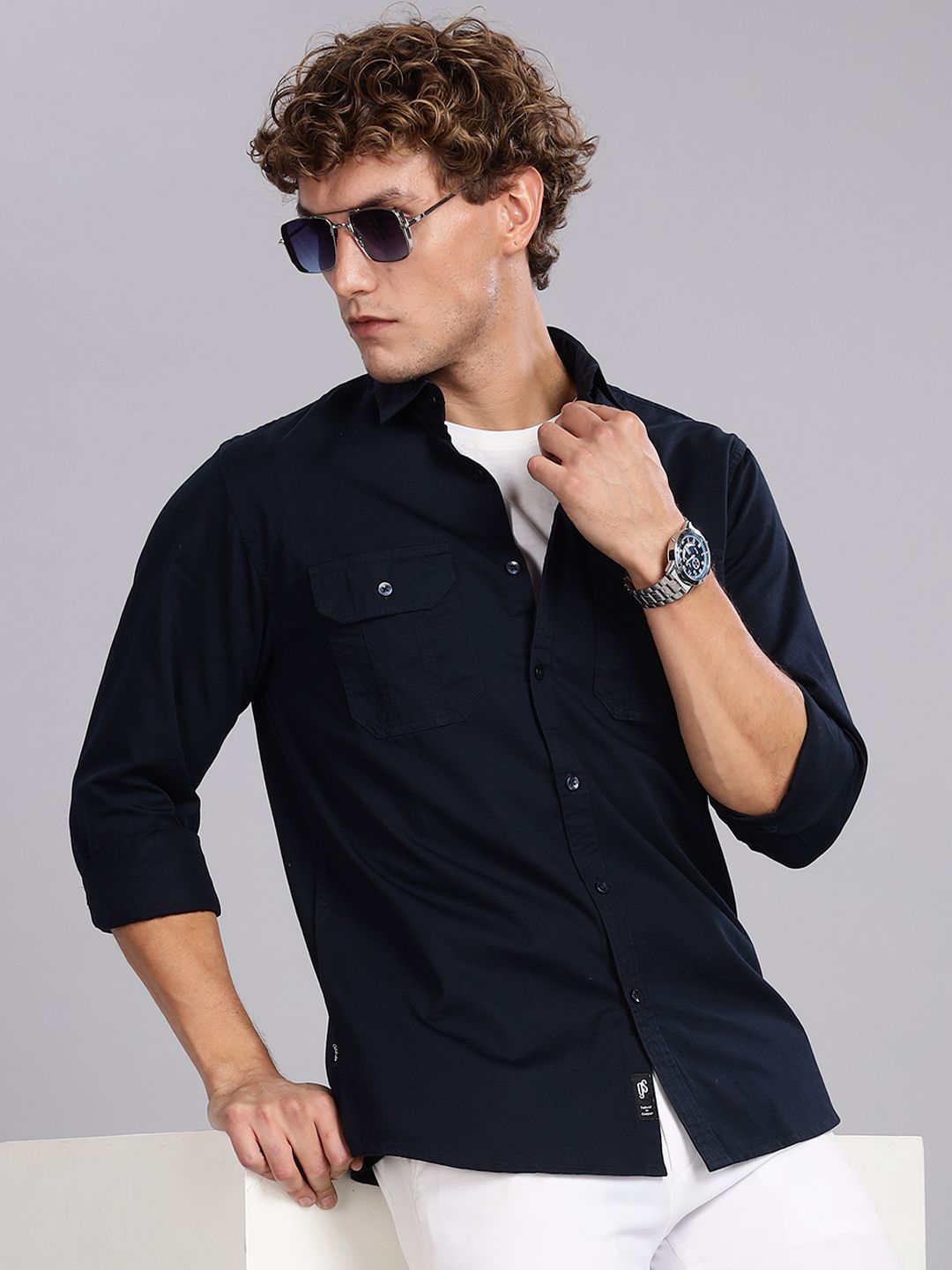 Guns & Sons Men Modern Opaque Casual Shirt-picture-41