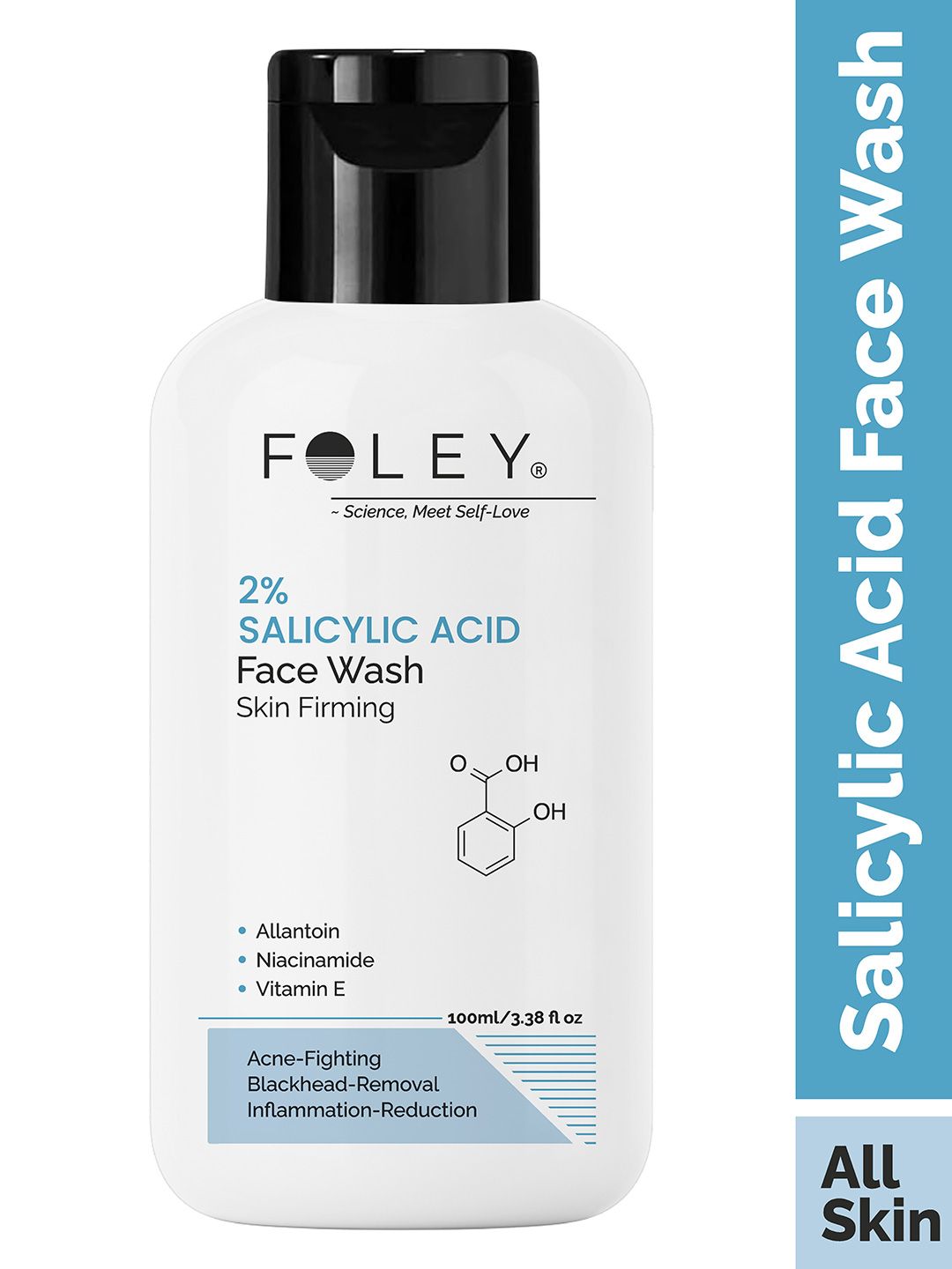 FOLEY 2% Salicylic Skin Firming Fighting Face Wash With Vitamin E & Niacinamide - 100 ml-picture-20