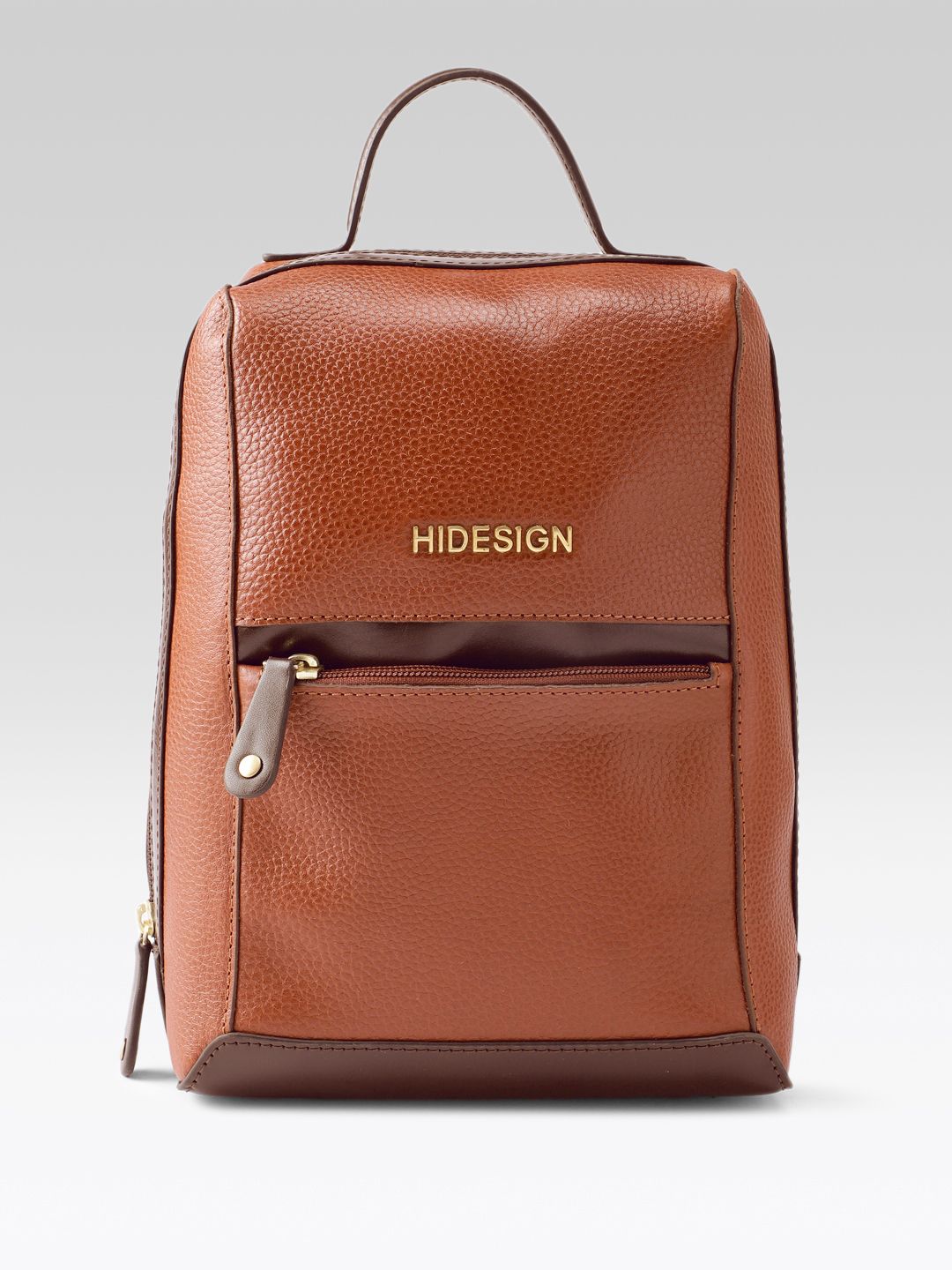 Hidesign Women Textured Leather Backpack-picture-24