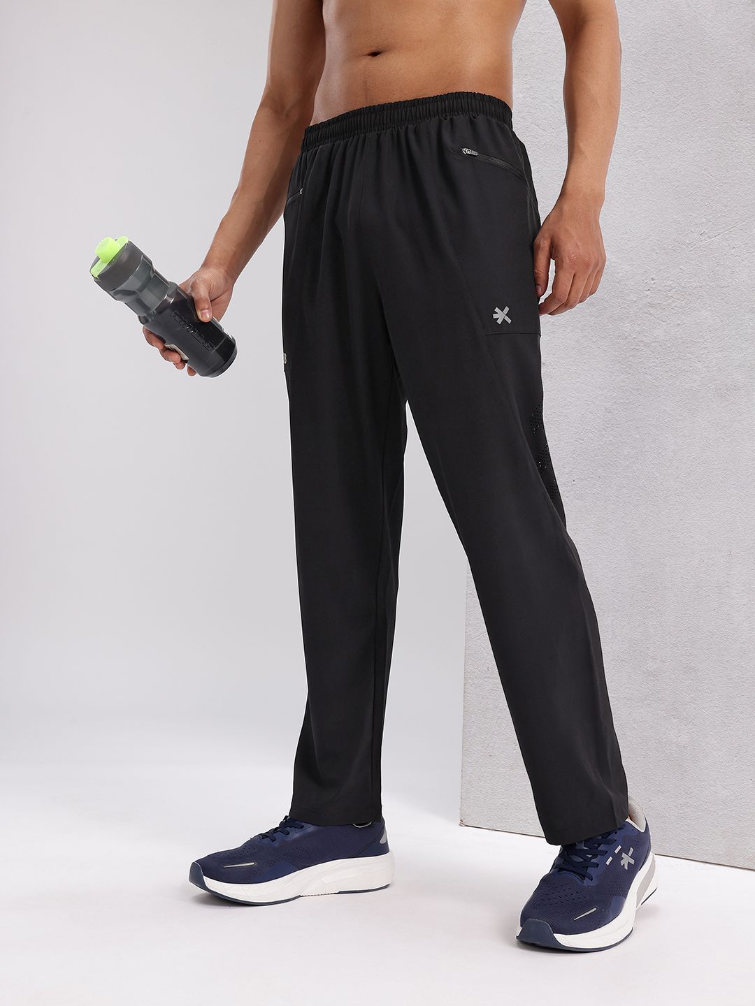 HRX by Hrithik Roshan Men Reflective Detail Rapid-Dry Running Track Pants-picture-58