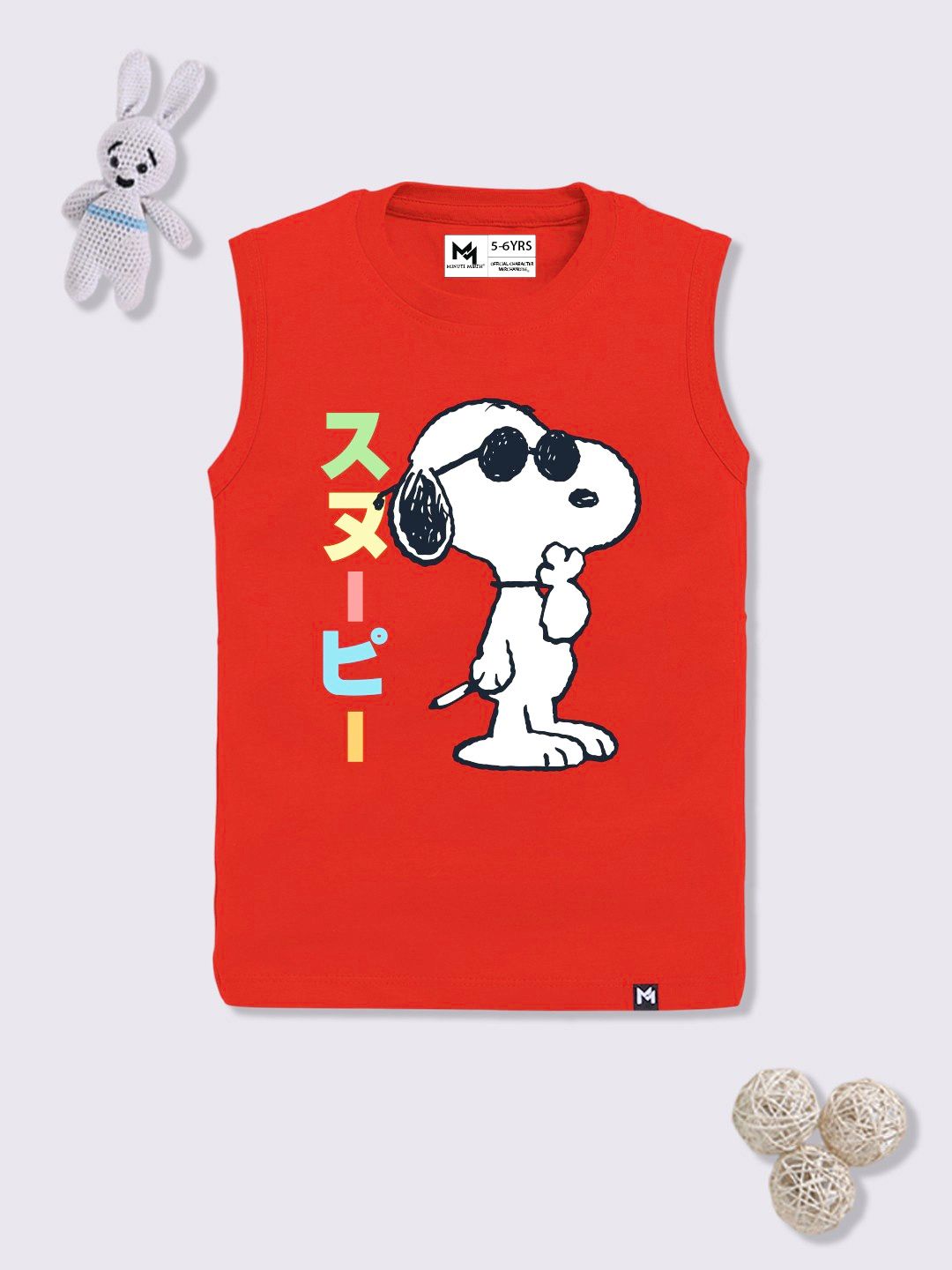 YK X Minute Mirth Boys Printed T-shirt-image-45