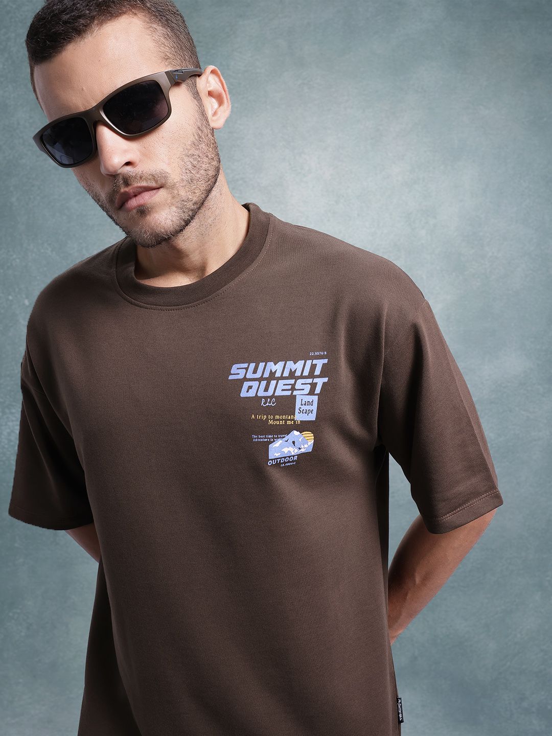 The Roadster Lifestyle Co. Typography Printed T-shirt-picture-37