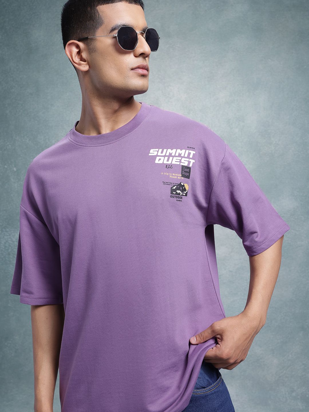 The Roadster Lifestyle Co. Typography Printed T-shirt-picture-38