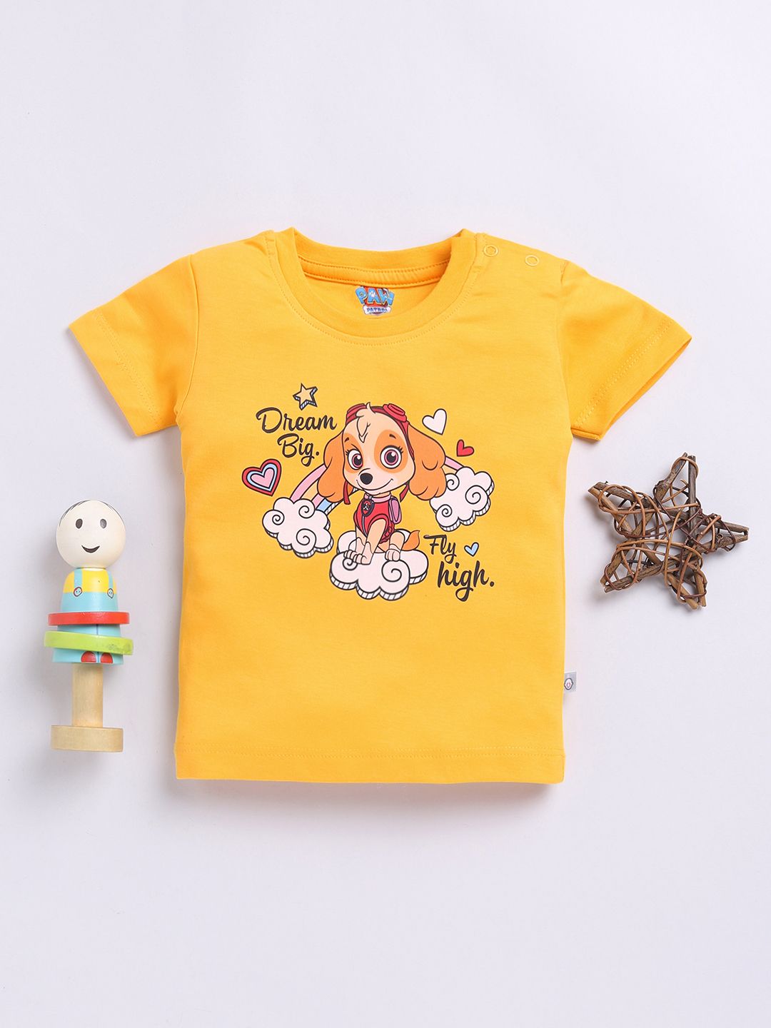 YK X Tinyo Girls Pure Cotton Printed T-shirt-picture-29