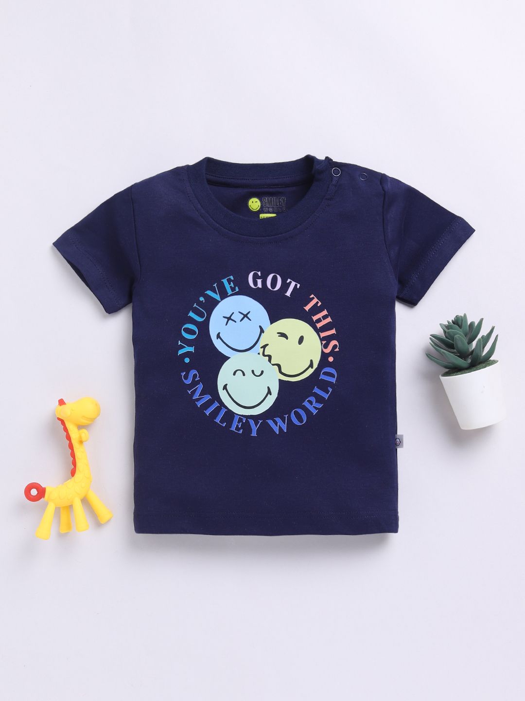 YK X Tinyo Girls Pure Cotton Printed T-shirt-picture-28