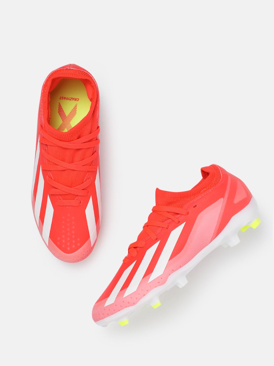 ADIDAS Kids X Crazyfast League Firm Ground J Football Shoes-picture-11