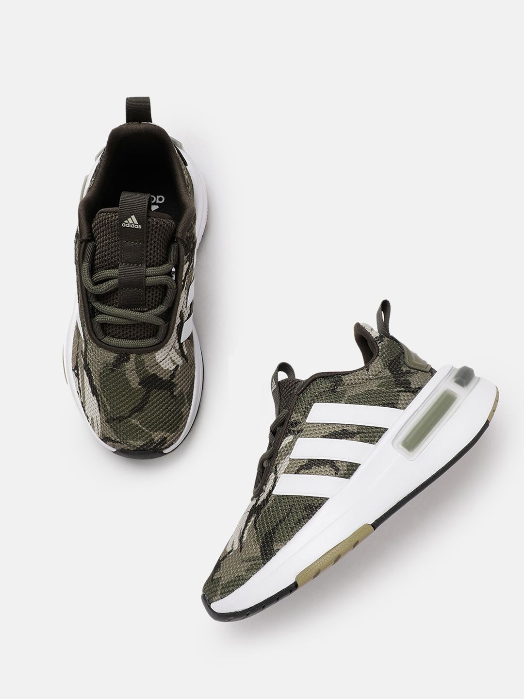 ADIDAS Kids Woven Design Racer TR23 Running Shoes-picture-26