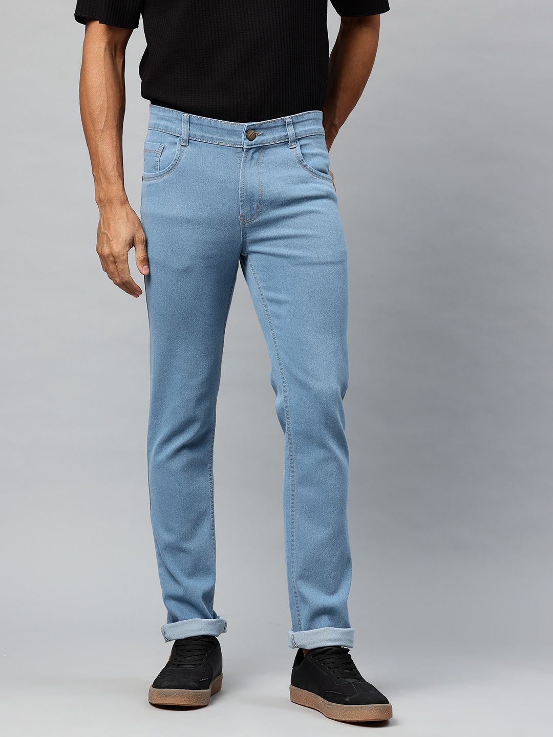 ADBUCKS Men Stretchable Regular Fit Jeans-picture-26