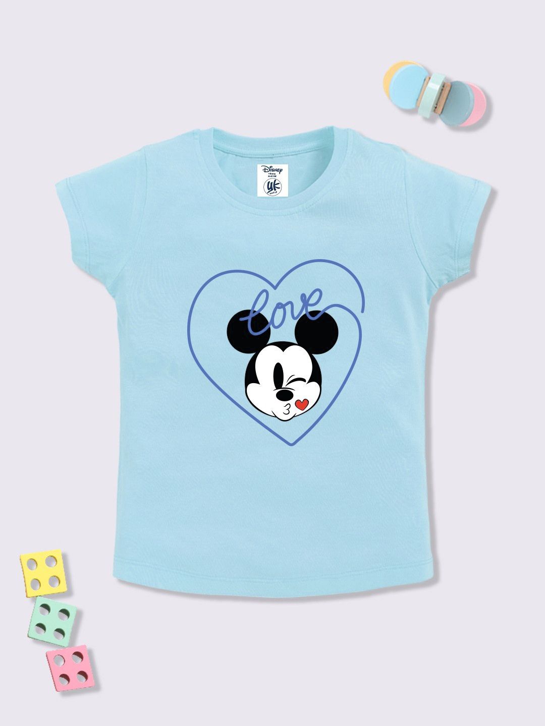 YK Disney Girls Disney Printed T-shirt-picture-40