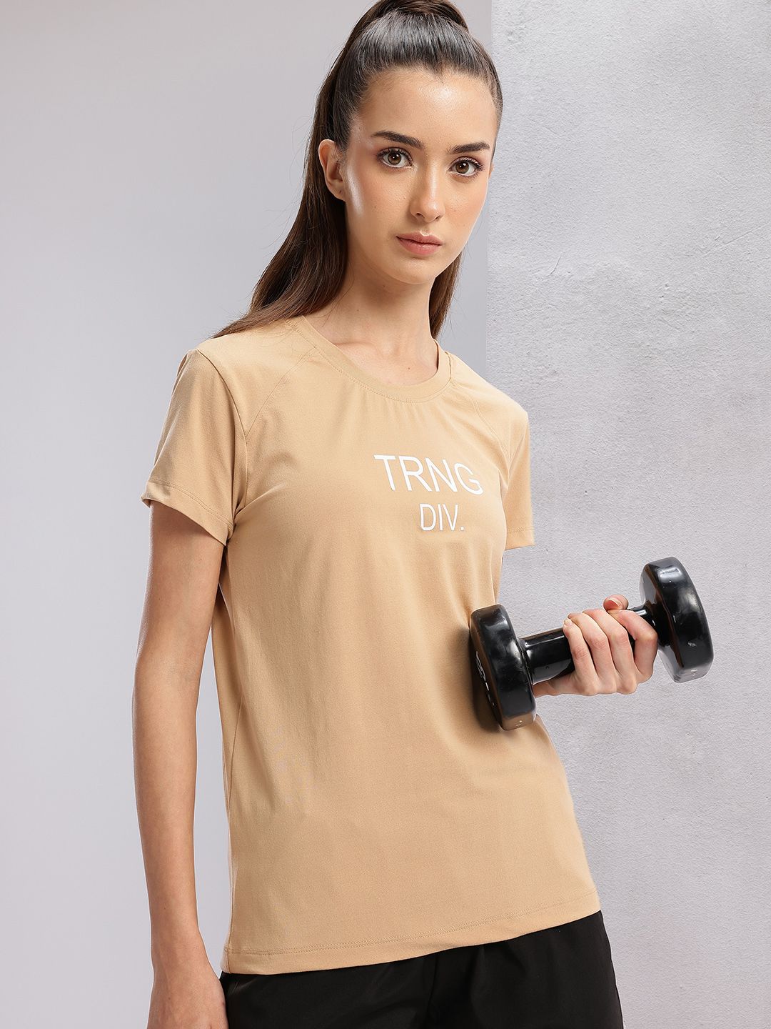 HRX by Hrithik Roshan Typography Printed Rapid-Dry Sports T-shirt-picture-14