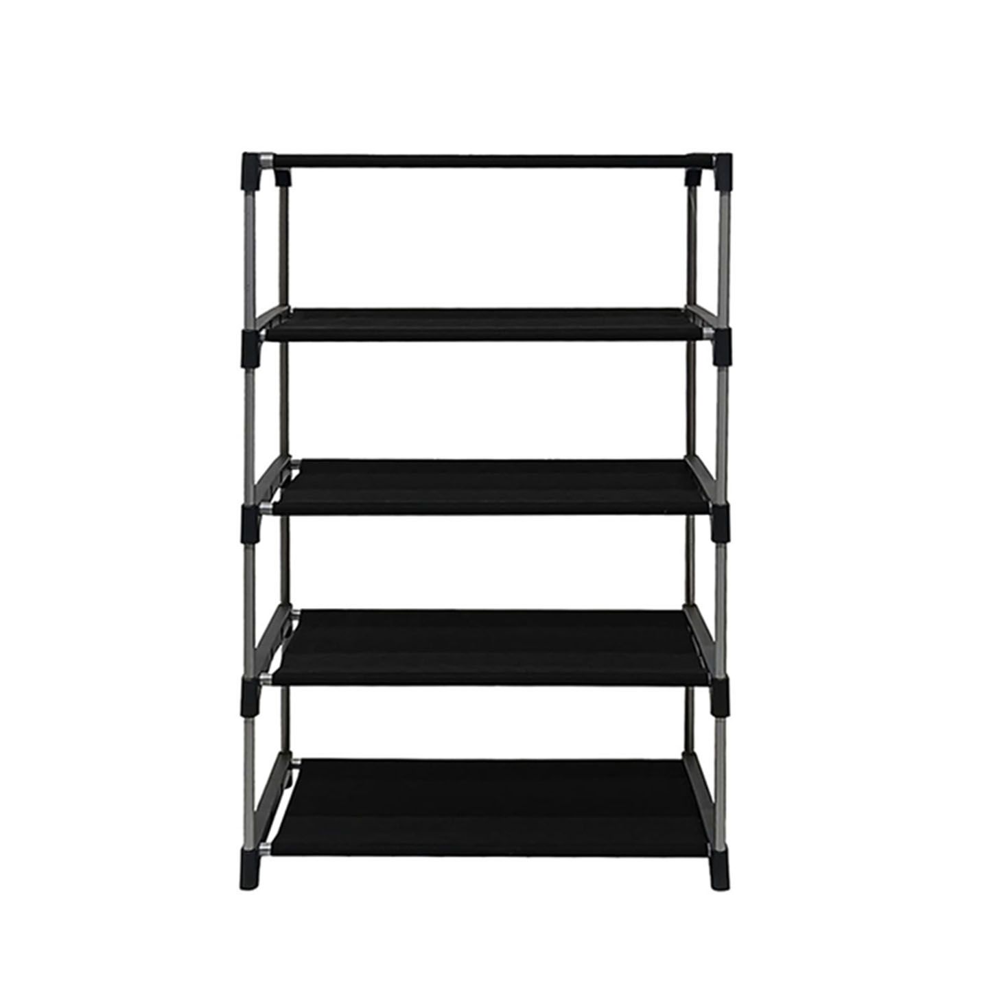 Rmerchants Blue Printed 4-Layer Shoe Rack With Cover-picture-20