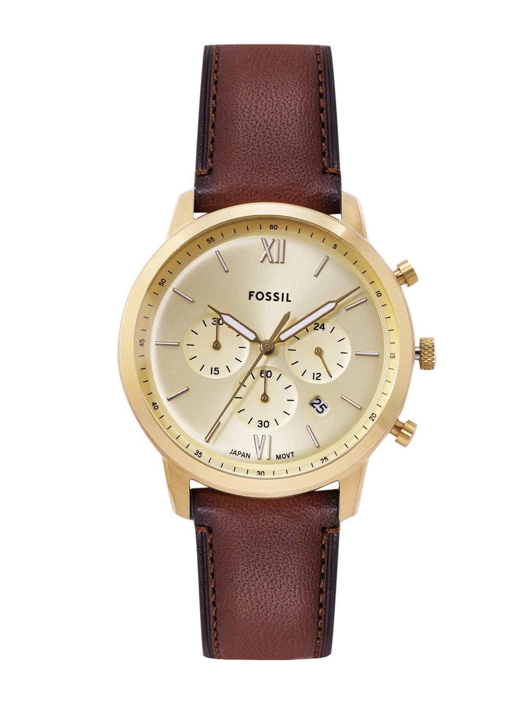 Fossil Men Neutra Leather Analogue Chronograph Watch FS6113I-image-10