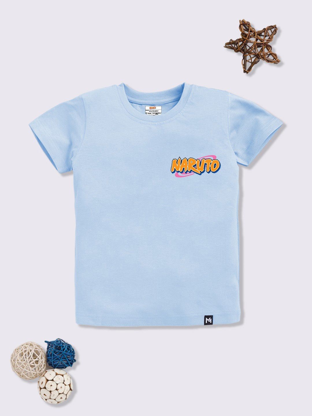 YK X Minute Mirth Boys Naruto Printed Cotton T-shirt-picture-8