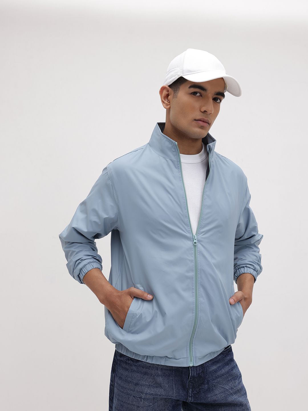 The Roadster Life Co. Mock Collar Bomber Jacket-image-27