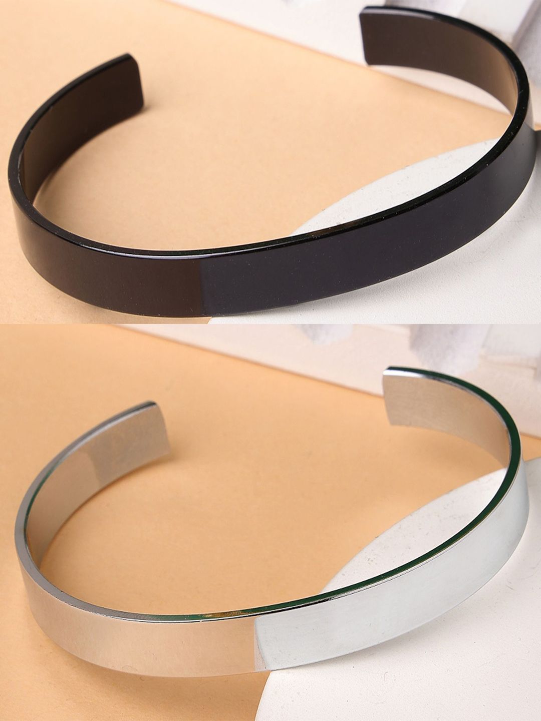 The Roadster Lifestyle Co Men Set of 2 Cuff Bracelet-picture-16