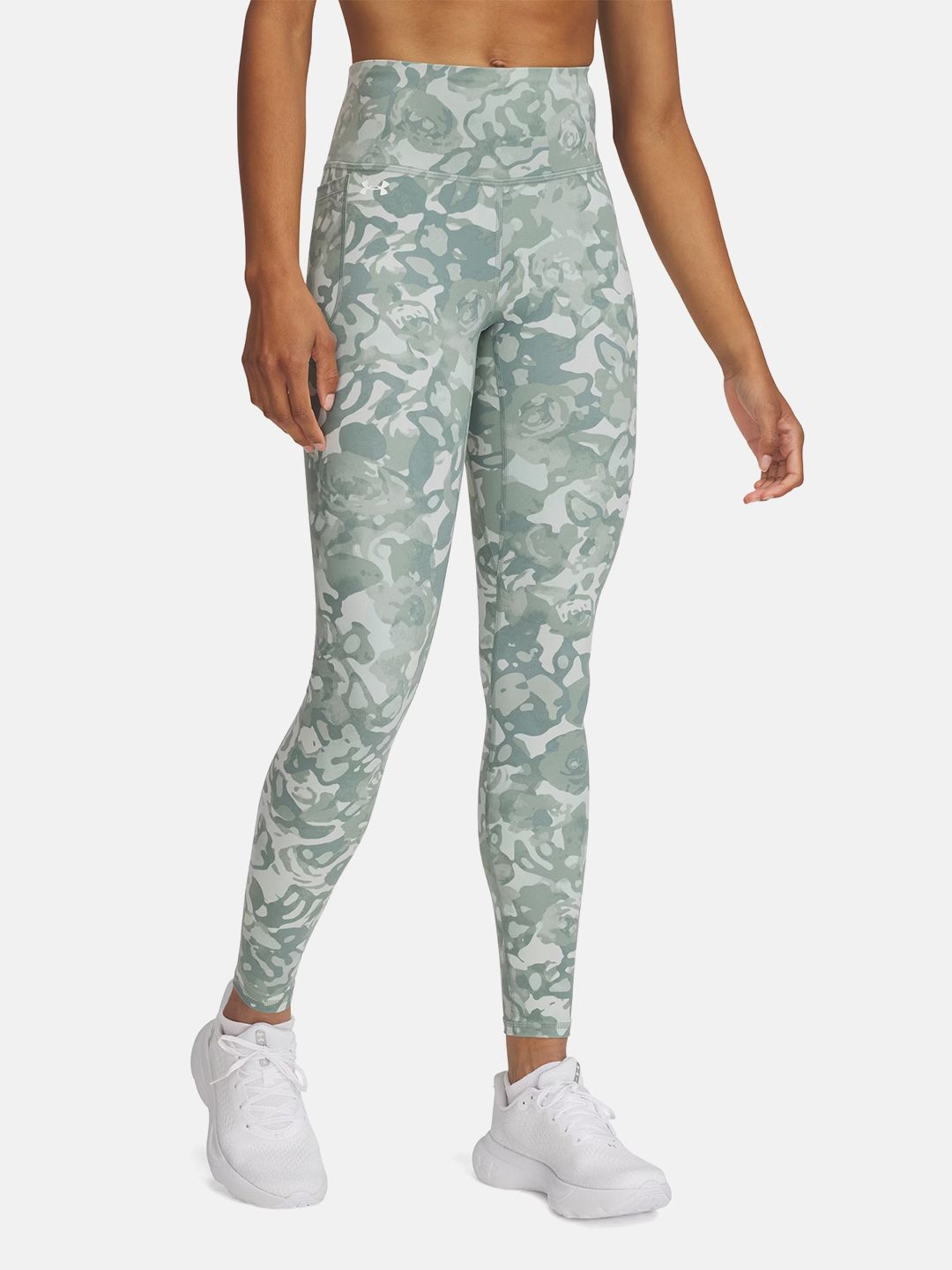 UNDER ARMOUR UA Motion Women Patterned High Rise Fitted Tights-picture-55