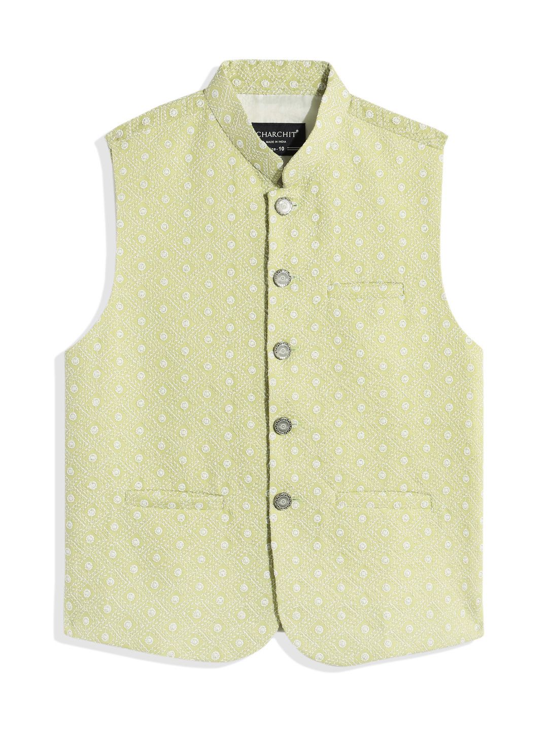 charchit CAVIO Boys Embroidered Nehru Jacket-picture-34