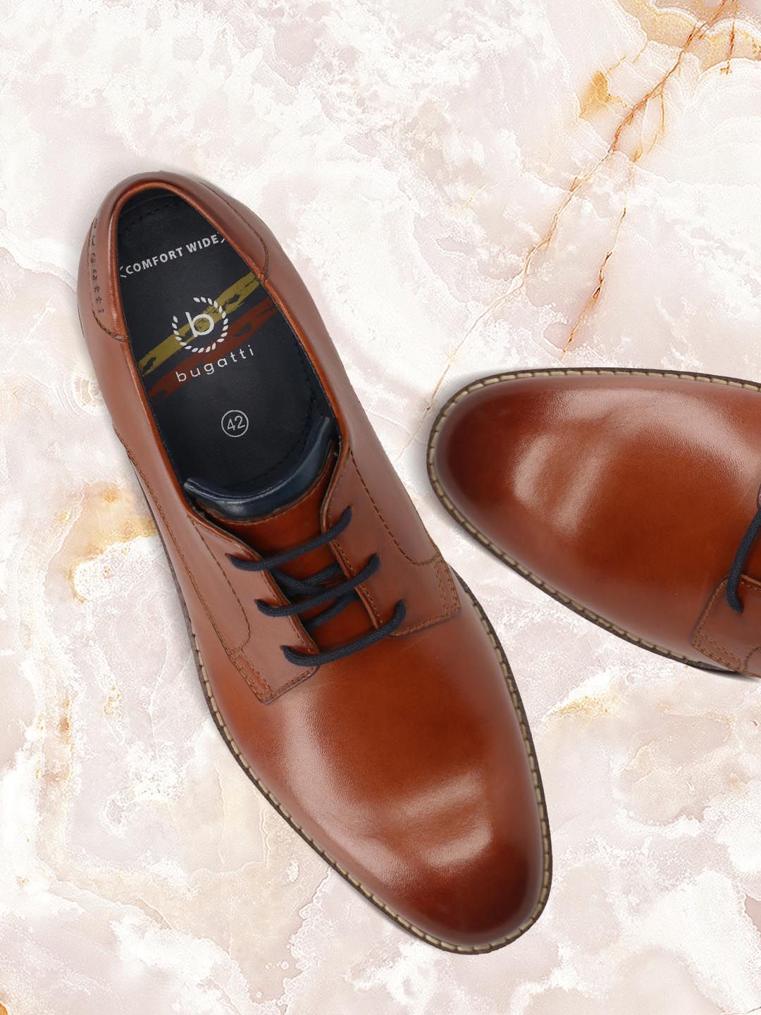 Bugatti Men Leather Formal Derbys-picture-16